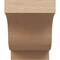 Ekena Millwork 6in. W x 8in. H x 32in. L Newport Woodgrain TimberThane Rafter Tail, Primed Tan RFTUR06X08X32NEWRCPR - alternate 2